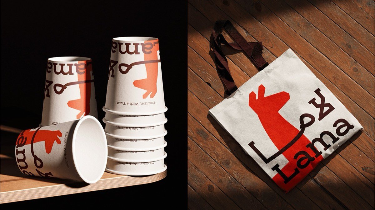 Lama Café — Visual identity (4)
